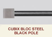 steel black pole